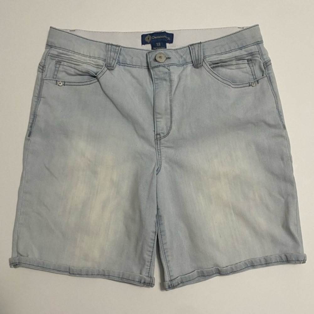 Democracy Absolution Stretch Waist Light Wash Den… - image 1